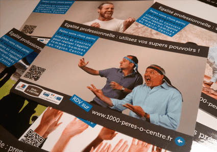 Site internet 1000 Pères O Centre réalisé par LIJE Creative