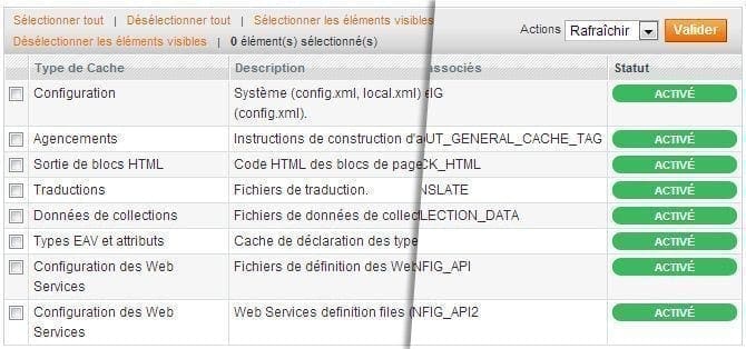 cache magento