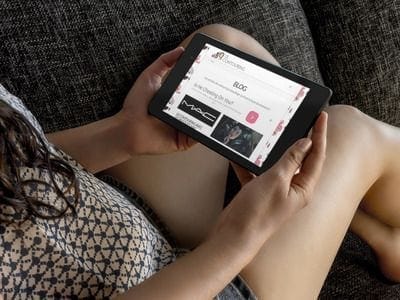 Site internet Contouring réalisé par LIJE Creative
