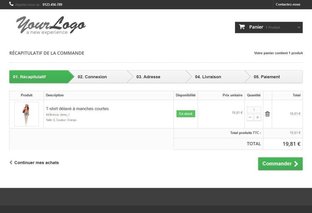 Prestashop : améliorer le tunnel de commande